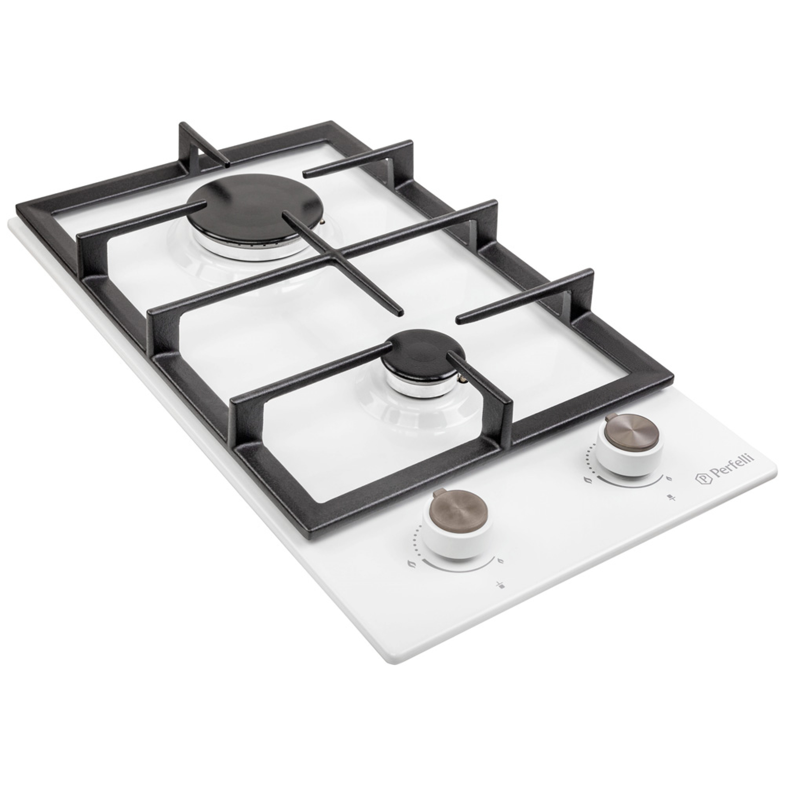Perfelli 5902767156547 - зображення 4 Поверхня газова на металі Perfelli Domino HGM 31424 WH - зображення 4