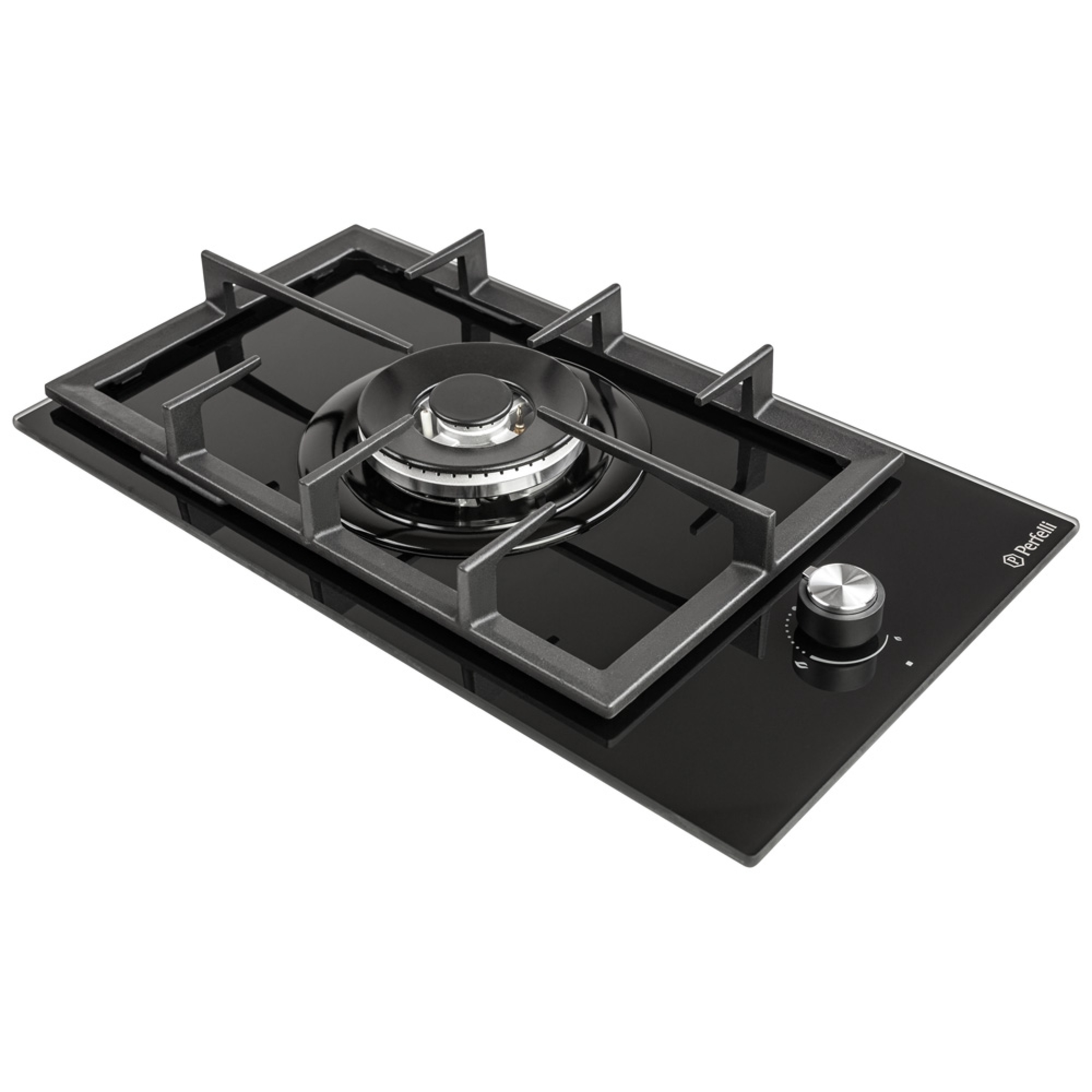 Поверхность газовая Domino на стекле Perfelli HGG 31404 BL - зображення 4