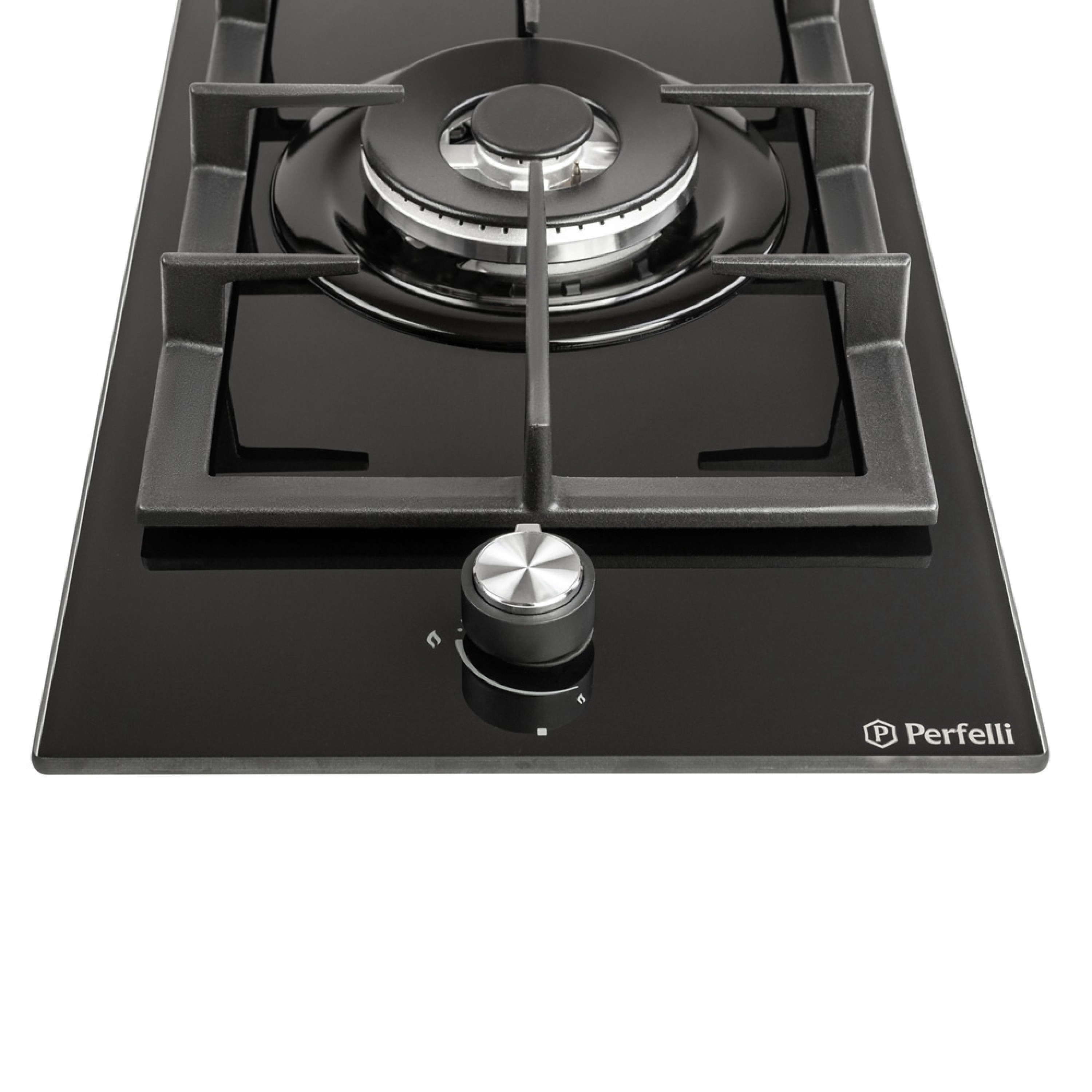 Поверхность газовая Domino на стекле Perfelli HGG 31404 BL - зображення 5