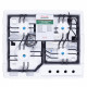 Perfelli 5902767156493 - зображення 12 Поверхня газова на склі Perfelli HGG 61664 BL - зображення 12