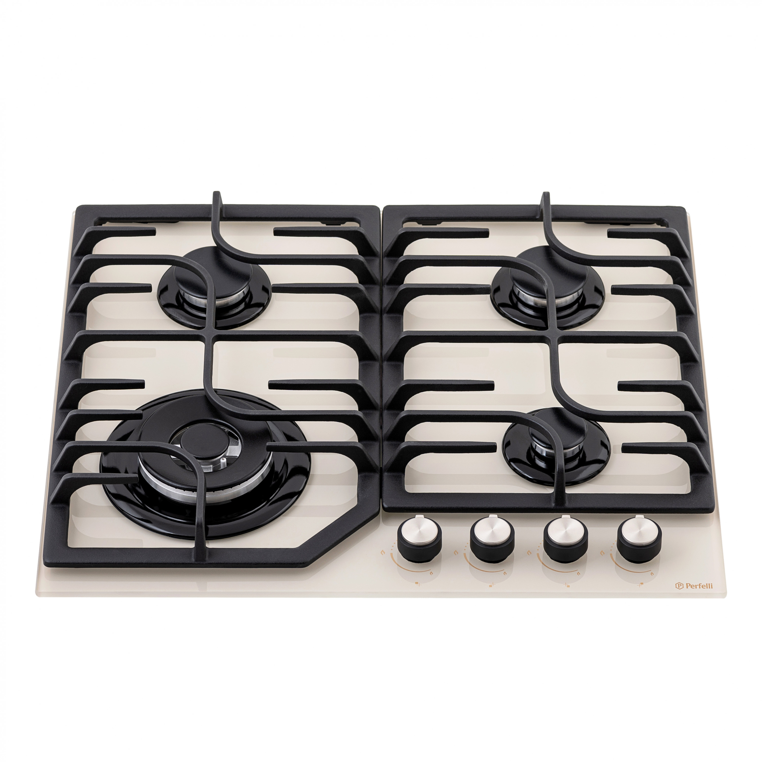 Perfelli 5902767157667 - зображення 2 Поверхня газова на склі Perfelli HGG 61664 IV - зображення 2