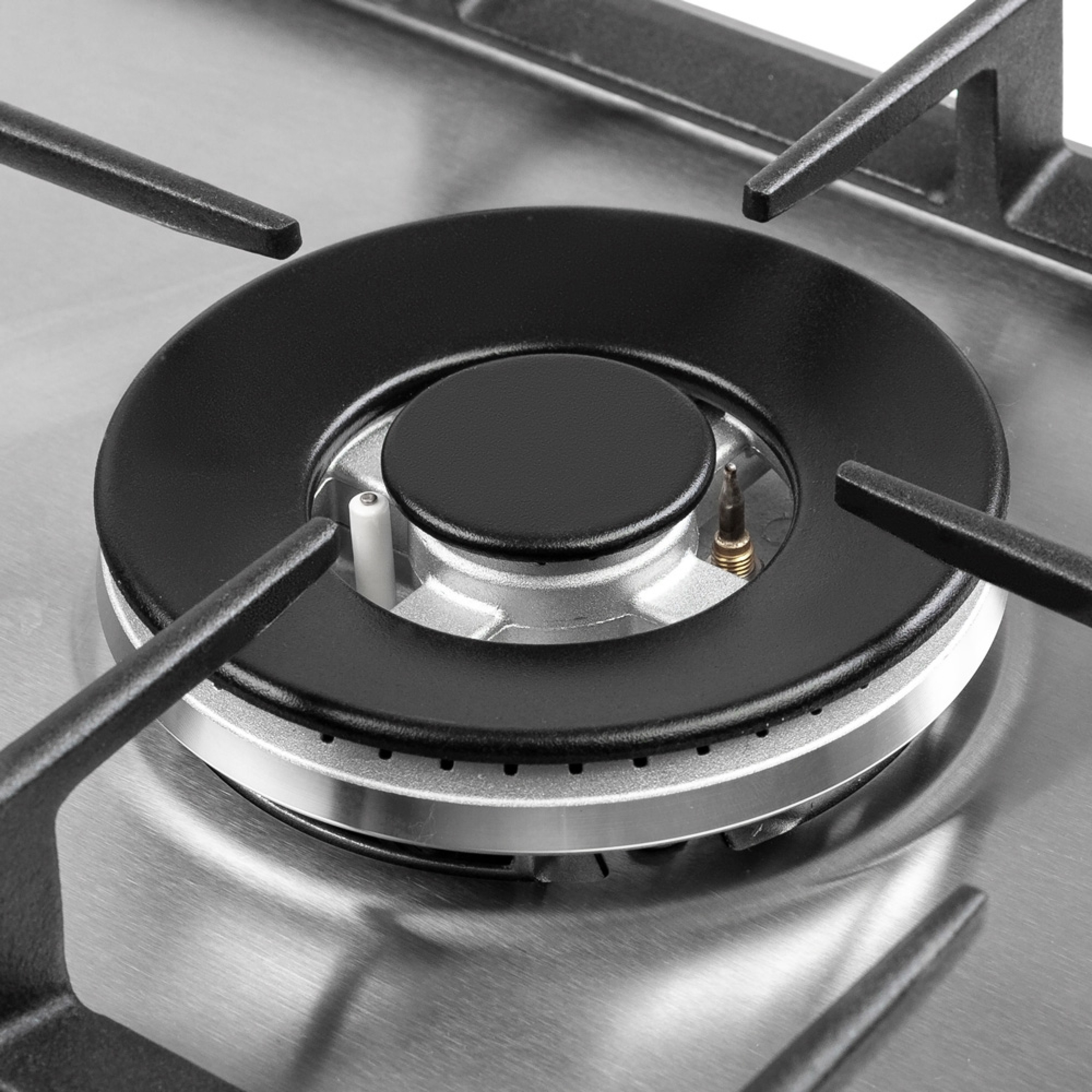 Perfelli 5902767156844 - зображення 5 Поверхность газовая Domino на металле Perfelli HGM 31404 I - зображення 5