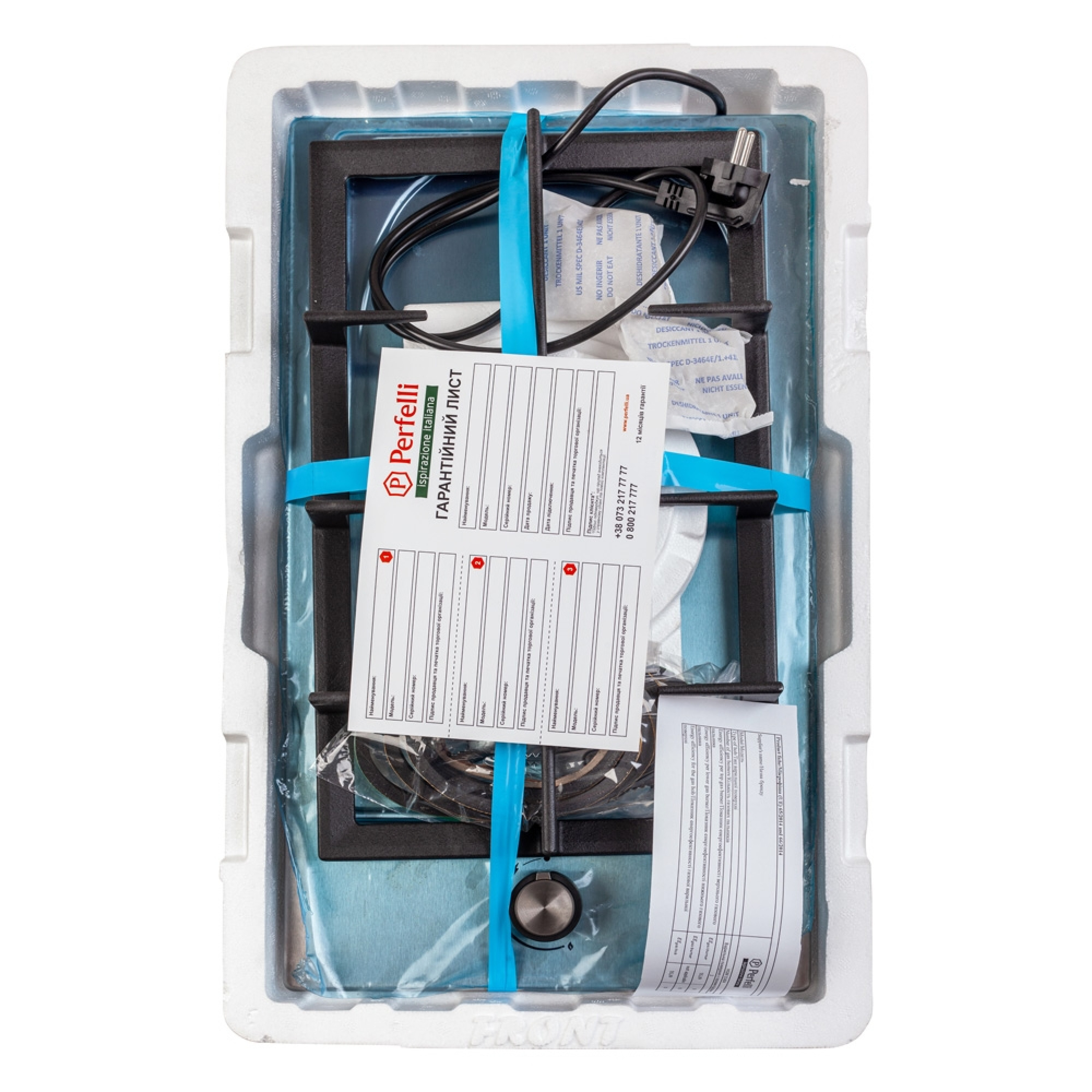 Perfelli 5902767156844 - зображення 9 Поверхность газовая Domino на металле Perfelli HGM 31404 I - зображення 9