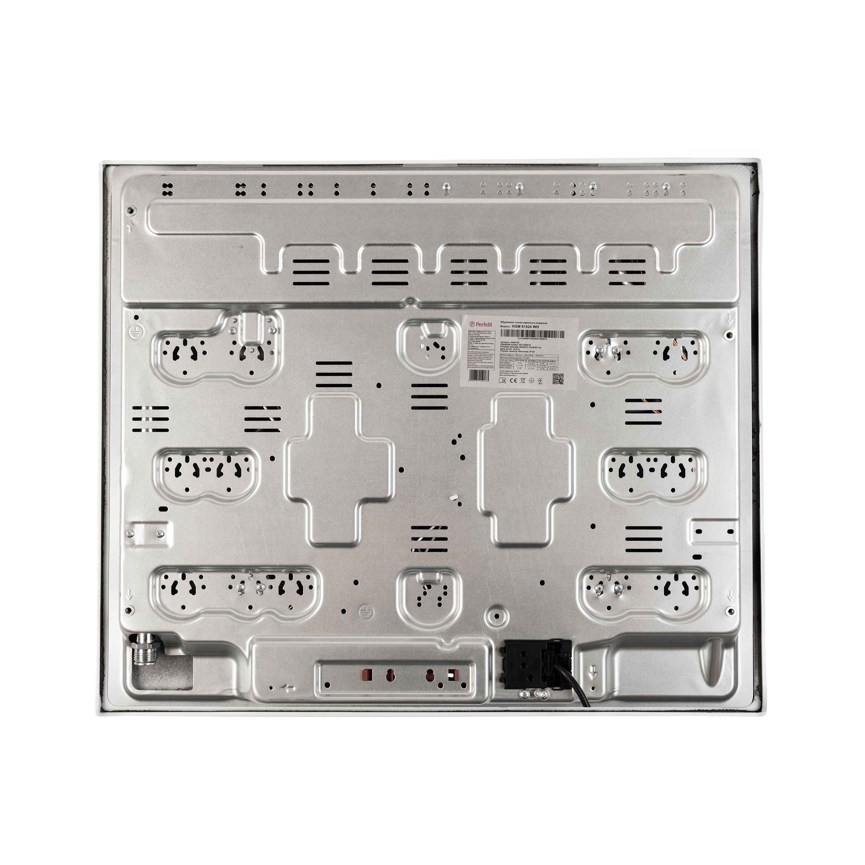 Perfelli 5902767159173 - зображення 9 Поверхня газова на металі Perfelli HGM 61424 WH - зображення 9
