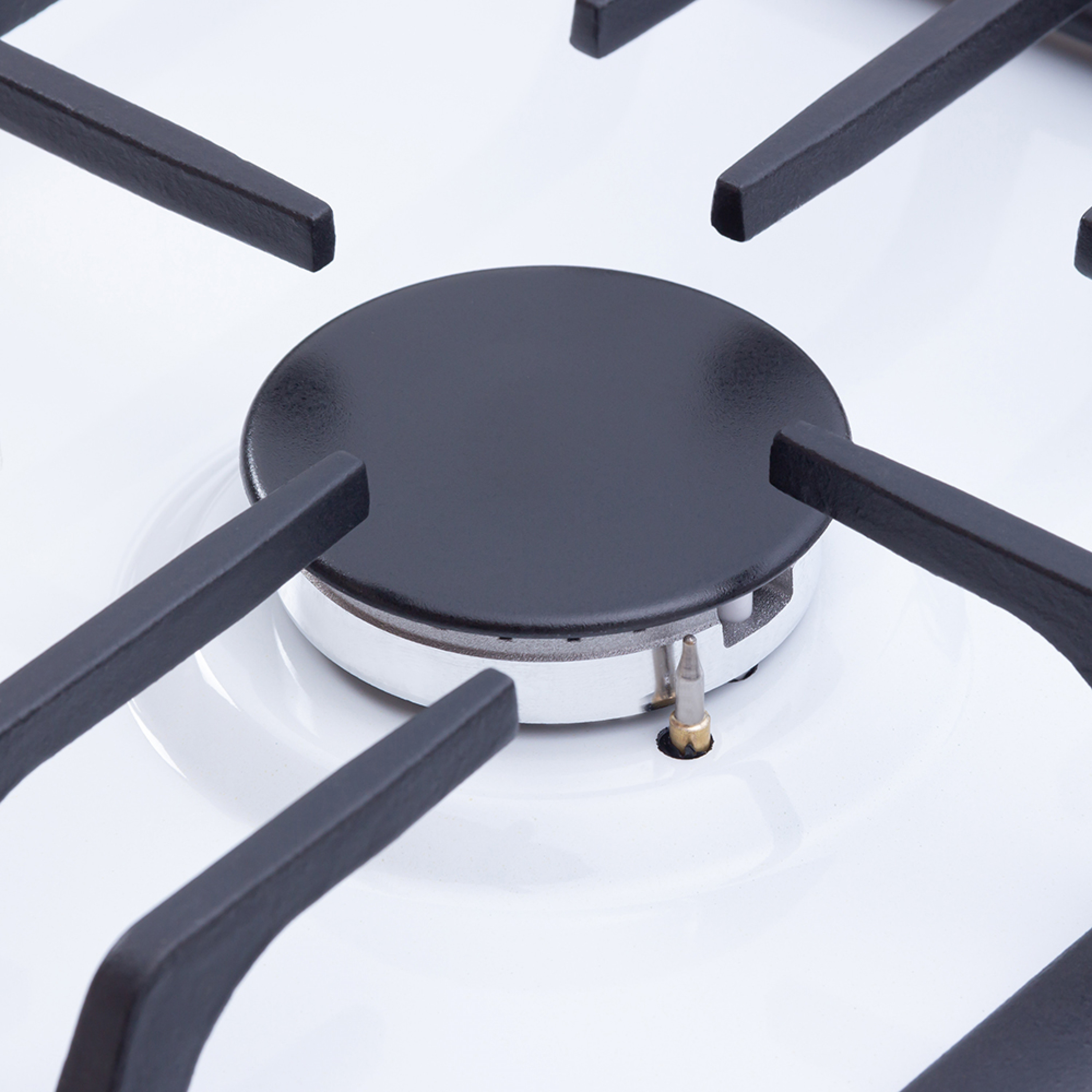Perfelli 5902767156400 - зображення 7 Поверхня газова на металі Perfelli HGM 61494 WH - зображення 7
