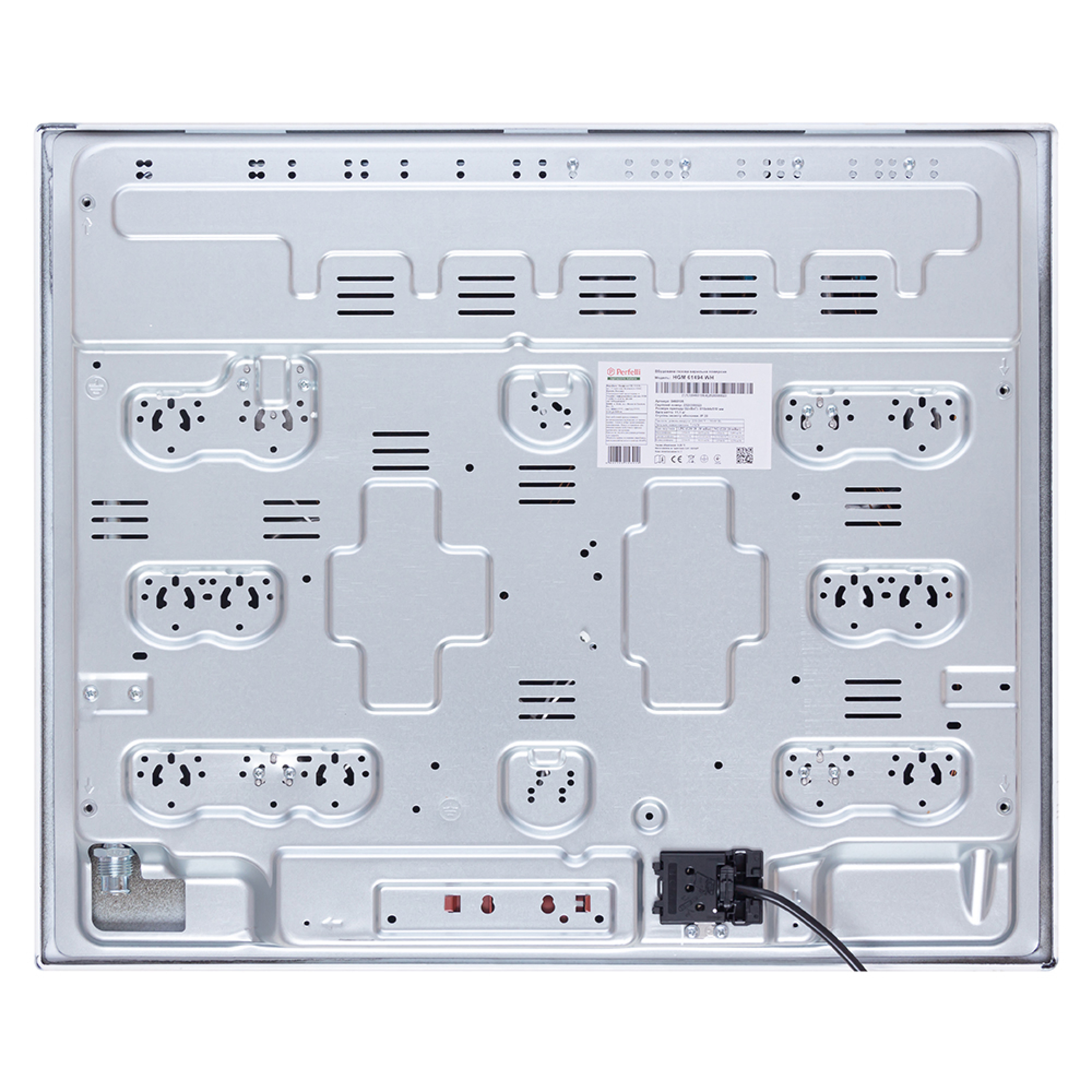 Perfelli 5902767156400 - зображення 10 Поверхня газова на металі Perfelli HGM 61494 WH - зображення 10