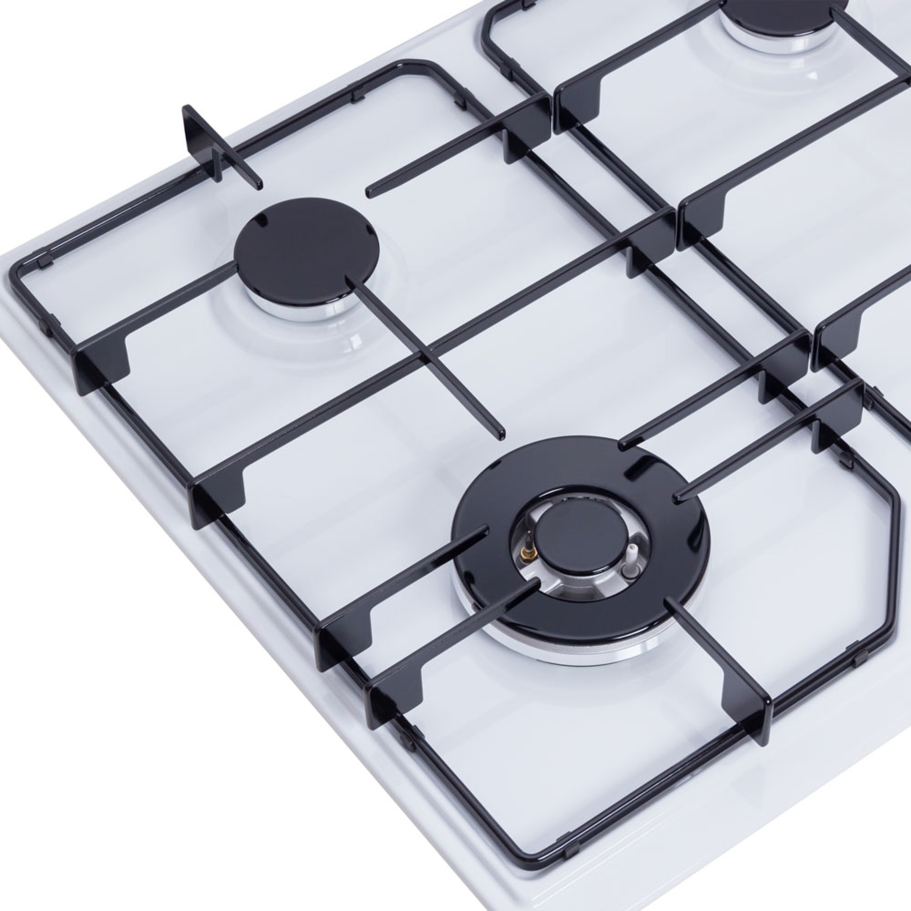 Поверхня газова на металі Perfelli HGM 61614 WH - зображення 3