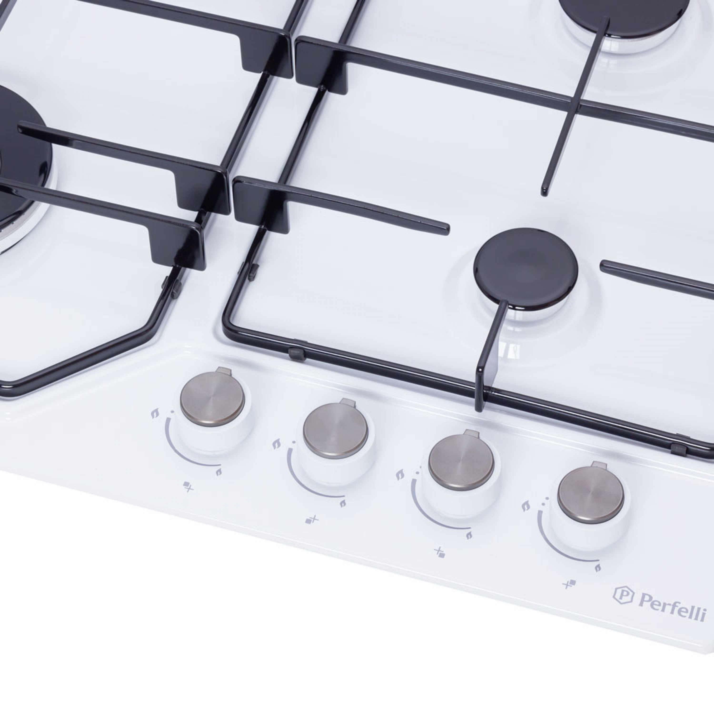 Поверхня газова на металі Perfelli HGM 61614 WH - зображення 4