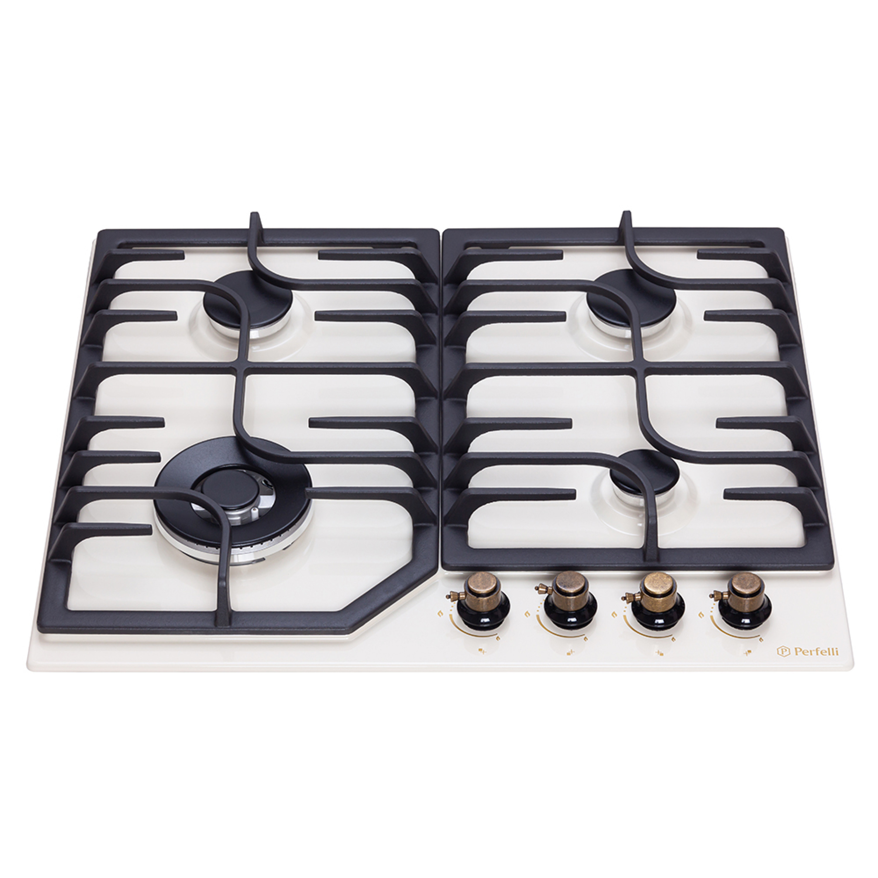 Perfelli 5902767156516 - зображення 2 Поверхня газова на металі Perfelli HGM 61664 IV RETRO - зображення 2