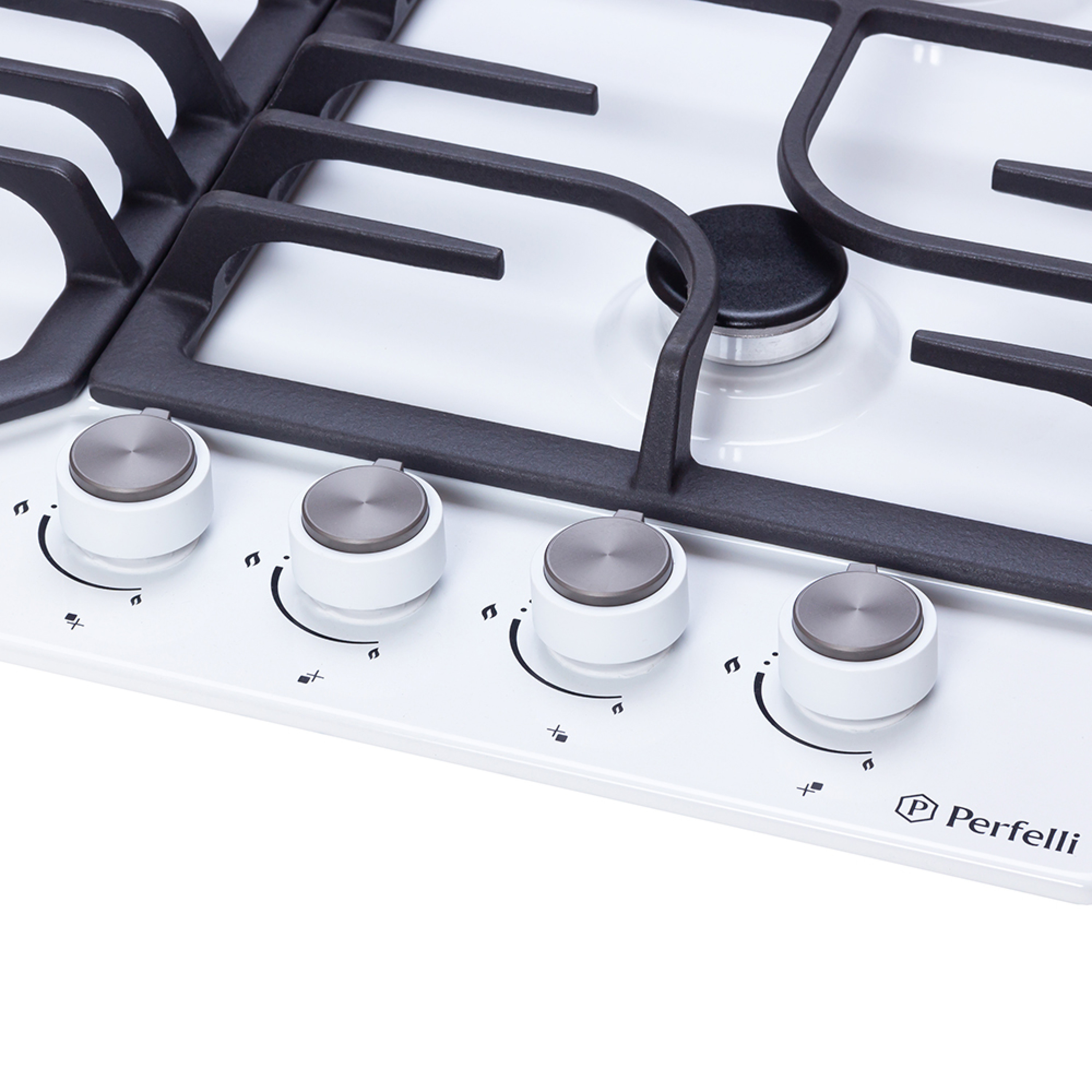 Perfelli 5902767156486 - зображення 4 Поверхня газова на металі Perfelli HGM 61664 WH - зображення 4