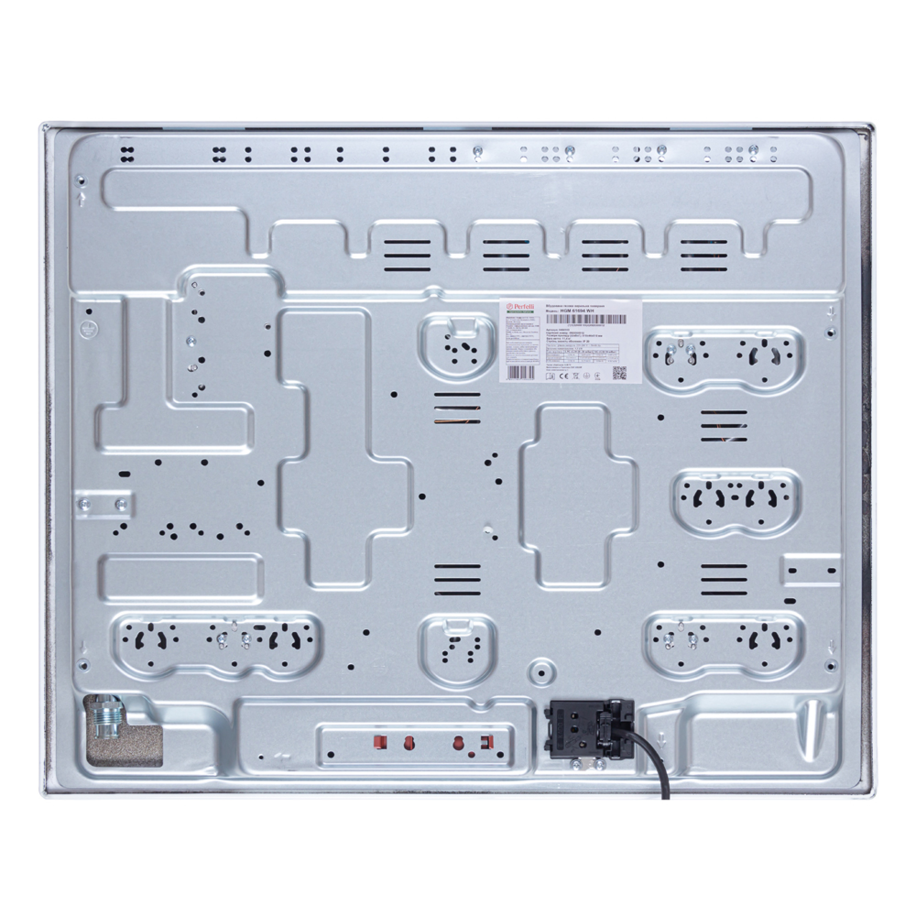 Perfelli 5902767156325 - зображення 9 Поверхня газова на металі Perfelli HGM 61694 WH - зображення 9