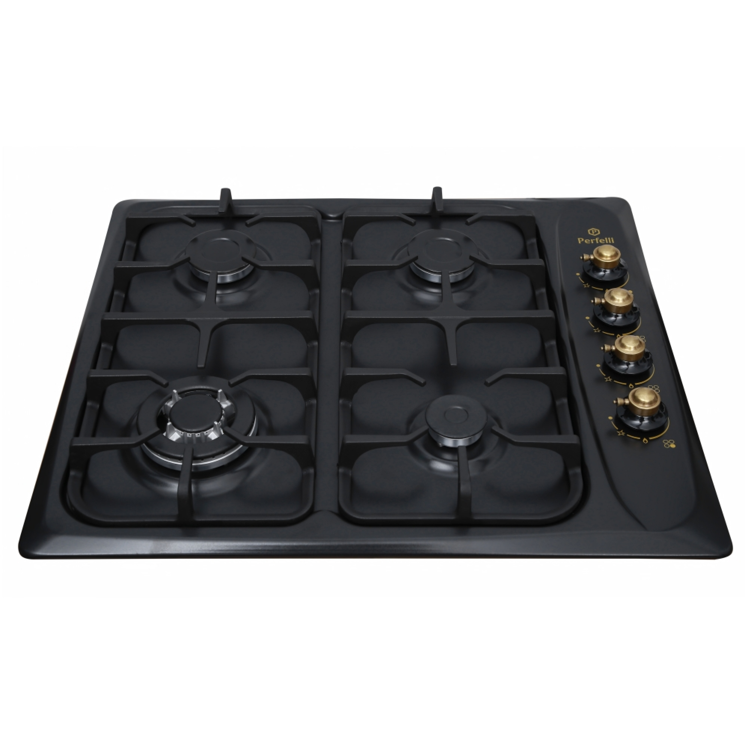 Поверхность газовая на металле Perfelli HGM 61924 BL RETRO - зображення 2