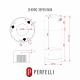 Perfelli 5905563501764 - зображення 15 Витяжка острівна PERFELLI CENTRO 35PEX INOX - зображення 15