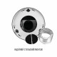 Витяжка острівна PERFELLI DESIGN ISOLA 35 INOX SILENZIO - зображення 7