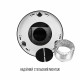 PERFELLI DESIGN 5905563501856 - зображення 7 Витяжка острівна PERFELLI DESIGN ISOLA 35 NERO SILENZIO - зображення 7