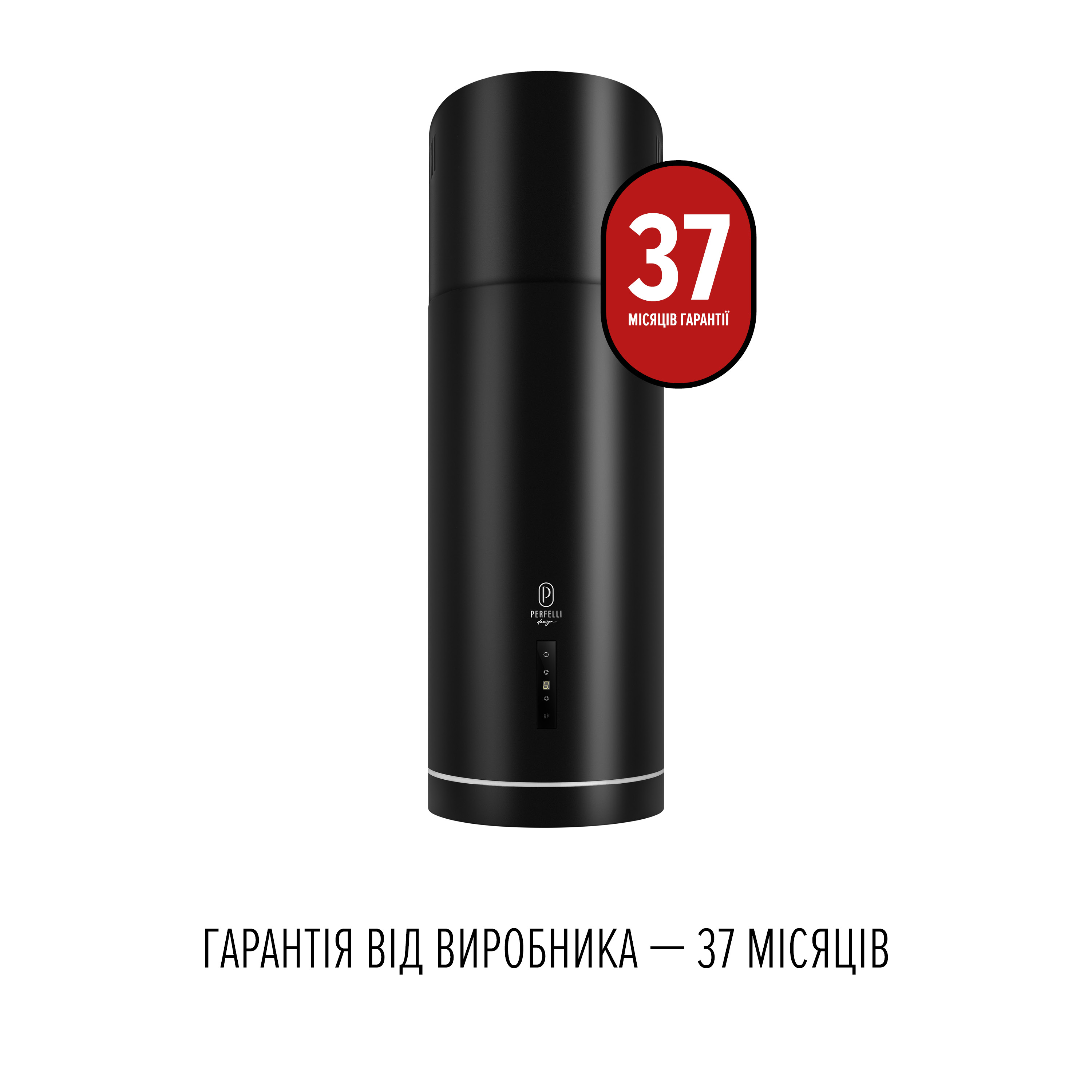 PERFELLI DESIGN 5905563501856 - зображення 12 Витяжка острівна PERFELLI DESIGN ISOLA 35 NERO SILENZIO - зображення 12