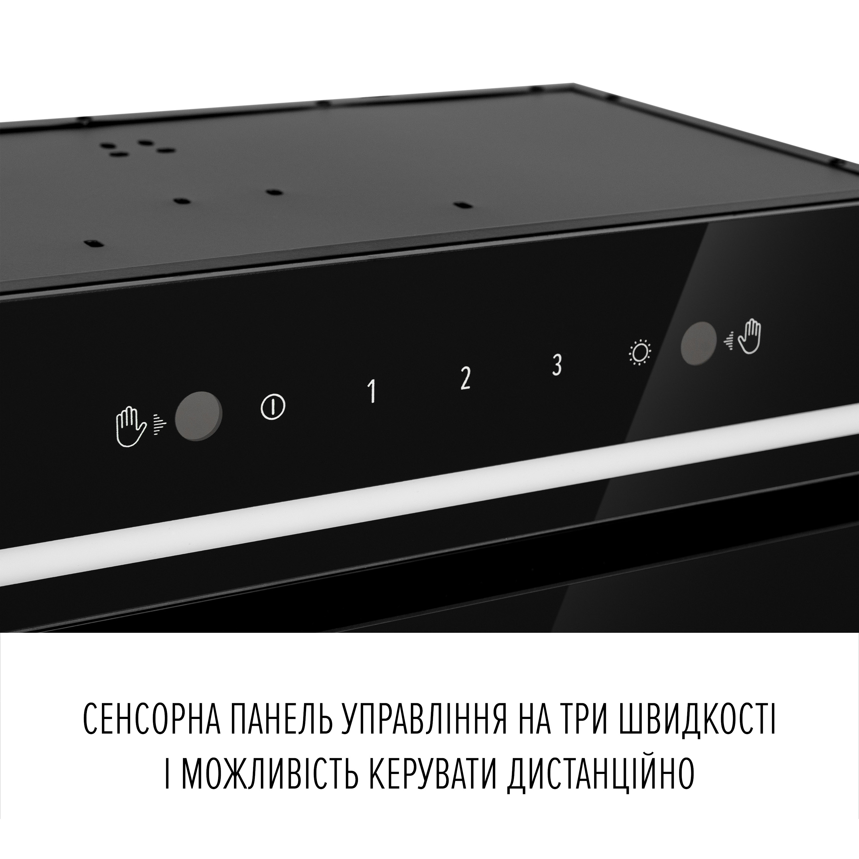 PERFELLI DESIGN 5905563502167 - зображення 5 Витяжка повновбудована PERFELLI DESIGN FILINI 6 NERO - зображення 5
