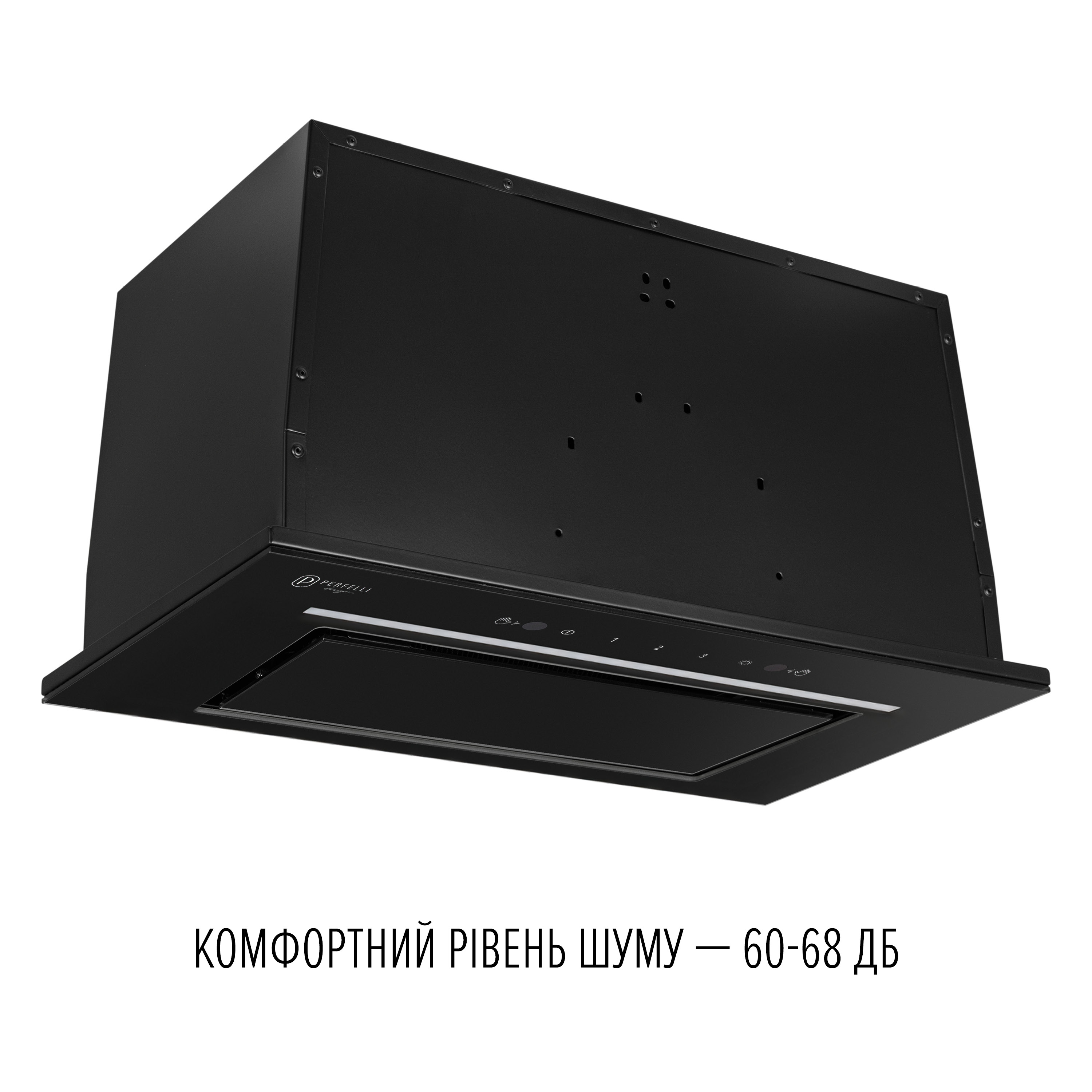 PERFELLI DESIGN 5905563502167 - зображення 10 Витяжка повновбудована PERFELLI DESIGN FILINI 6 NERO - зображення 10