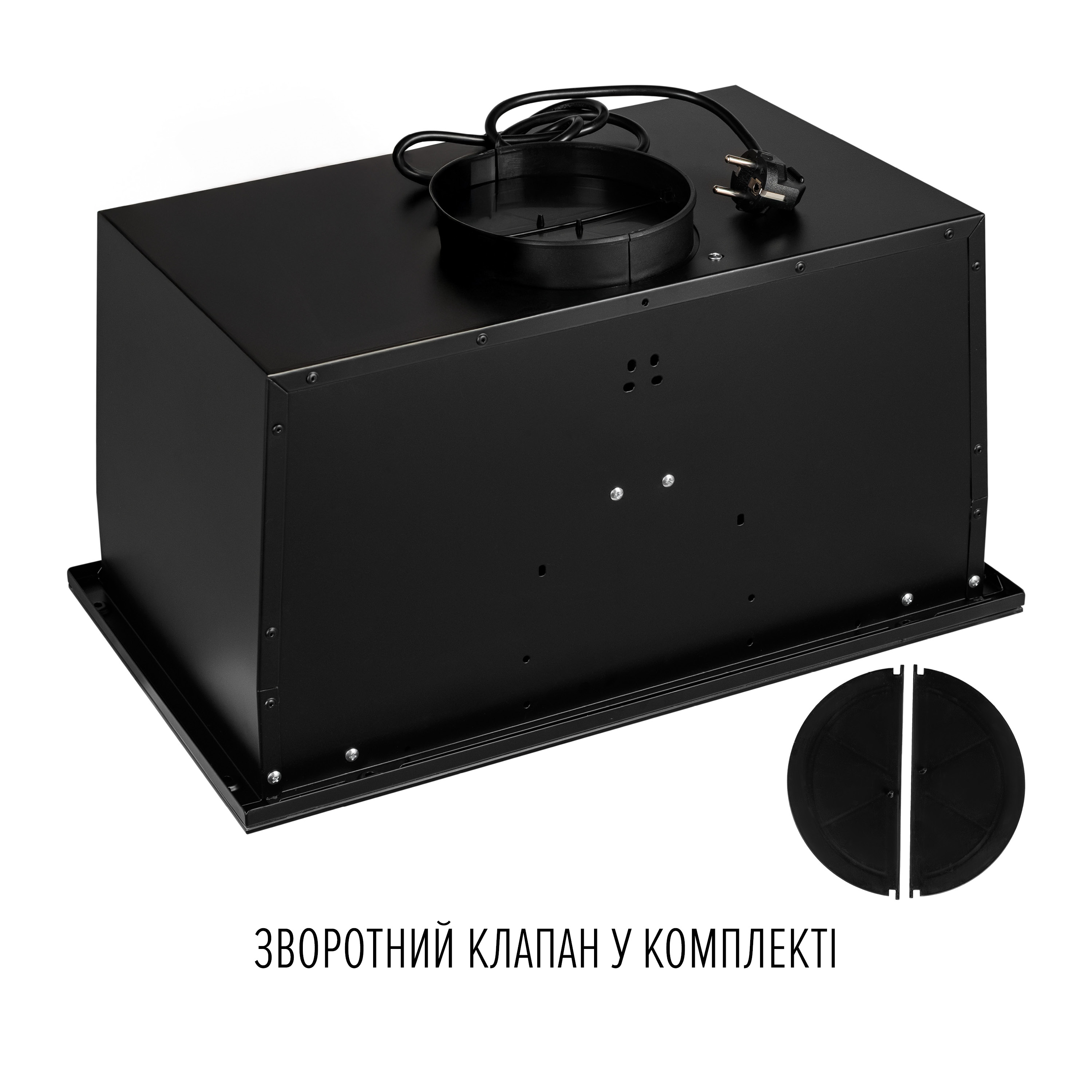 PERFELLI DESIGN 5905563502167 - зображення 14 Витяжка повновбудована PERFELLI DESIGN FILINI 6 NERO - зображення 14