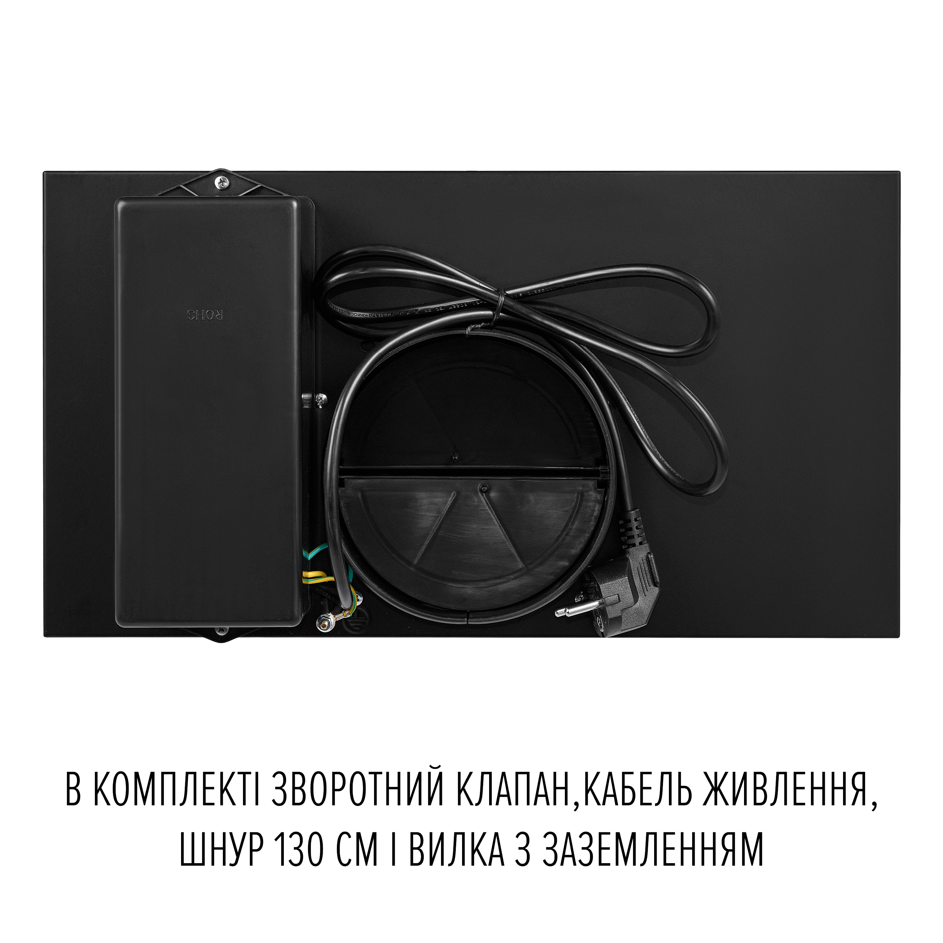 Витяжка повновбудована PERFELLI LIA 5 NM NERO SILENZIO - зображення 7