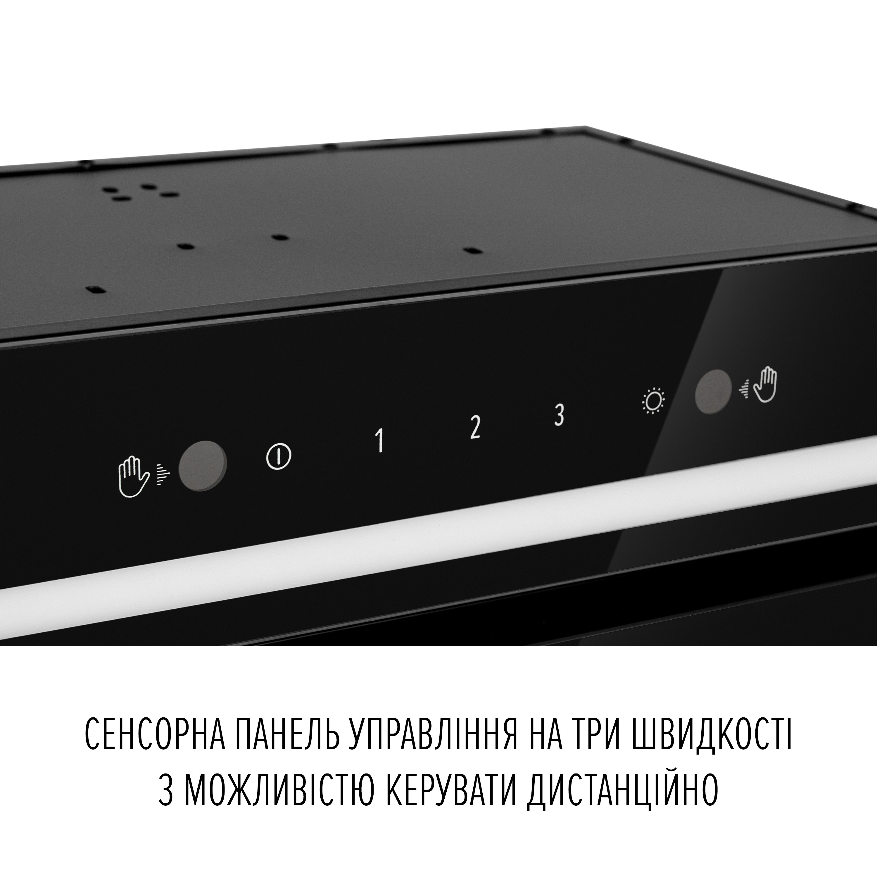 Perfelli 5905563502563 - зображення 6 Витяжка повновбудована PERFELLI LIANA 5 NW NERO SILENZIO - зображення 6