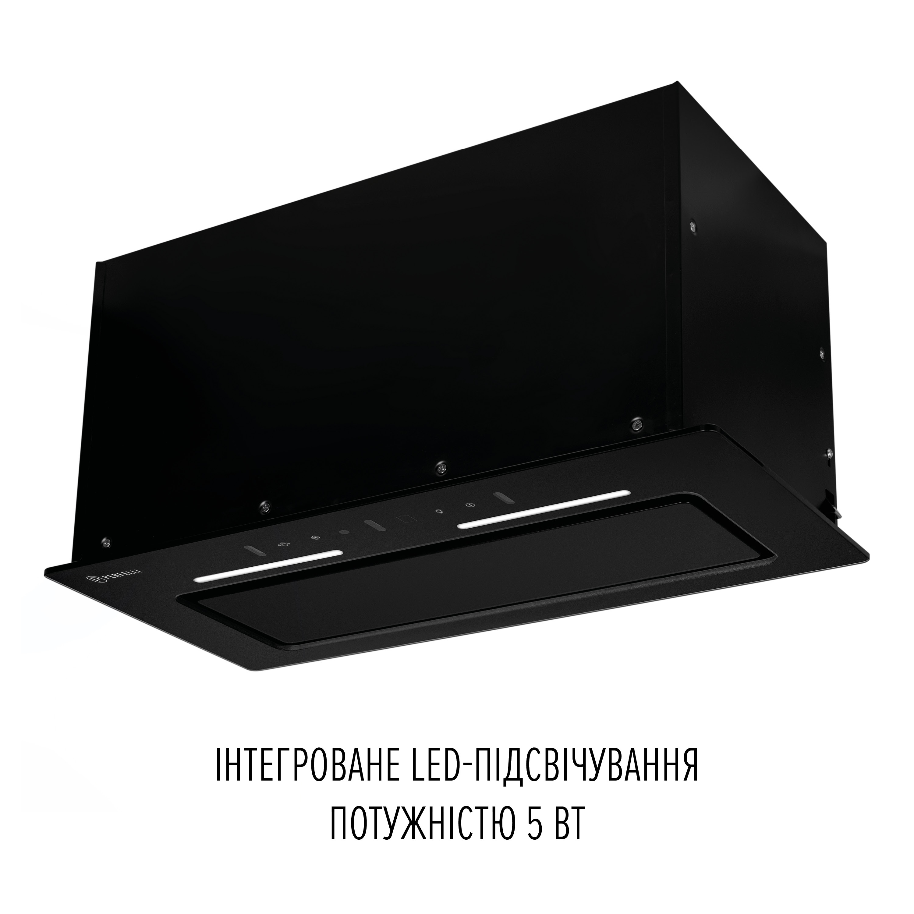 Perfelli 5905563501511 - зображення 7 Вытяжка полновстраиваемая PERFELLI NUOVA 6NWRB NERO - зображення 7