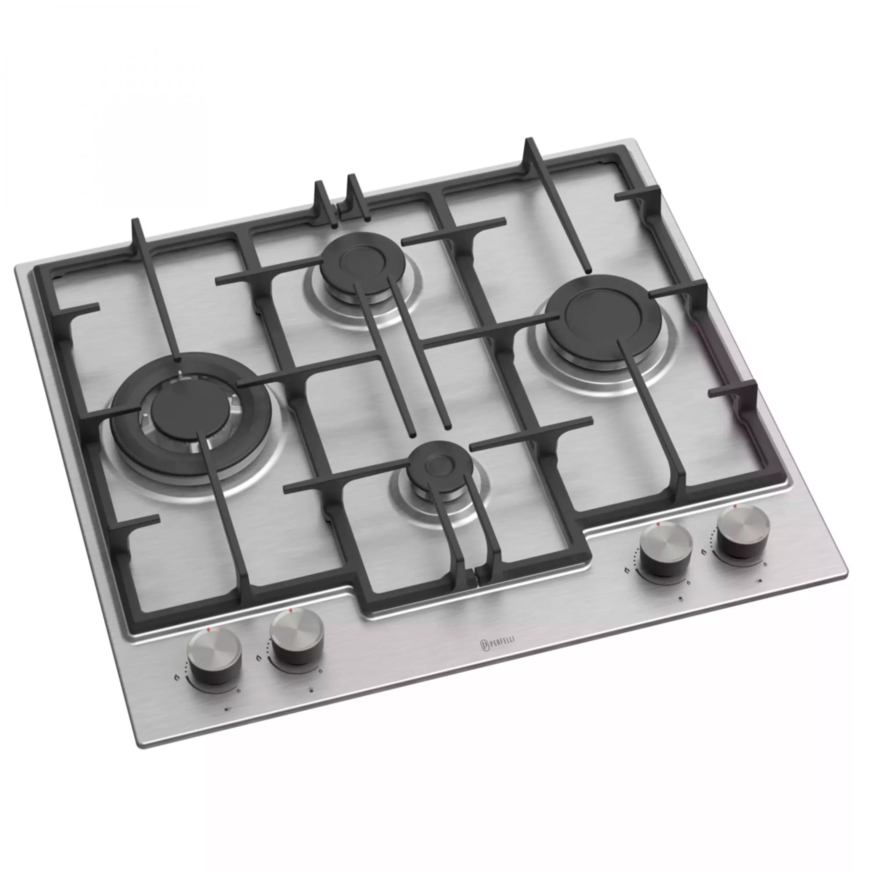 Perfelli 5902767155878 - зображення 2 Варильна поверхня на металі PERFELLI PERLA MW60C INOX - зображення 2
