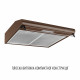 Вытяжка плоская Perfelli PL 5144 Dark BR LED - зображення 2