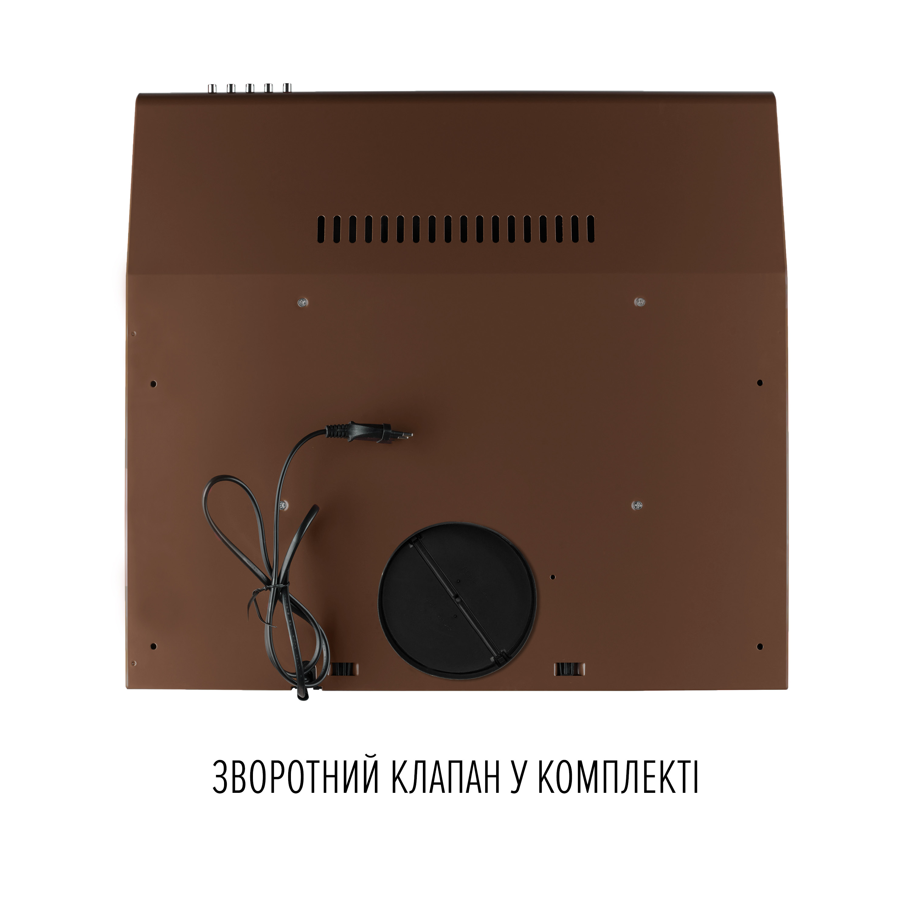 Вытяжка плоская Perfelli PL 5144 Dark BR LED - зображення 9