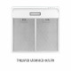 Витяжка плоска Perfelli PL 5144 W LED - зображення 7