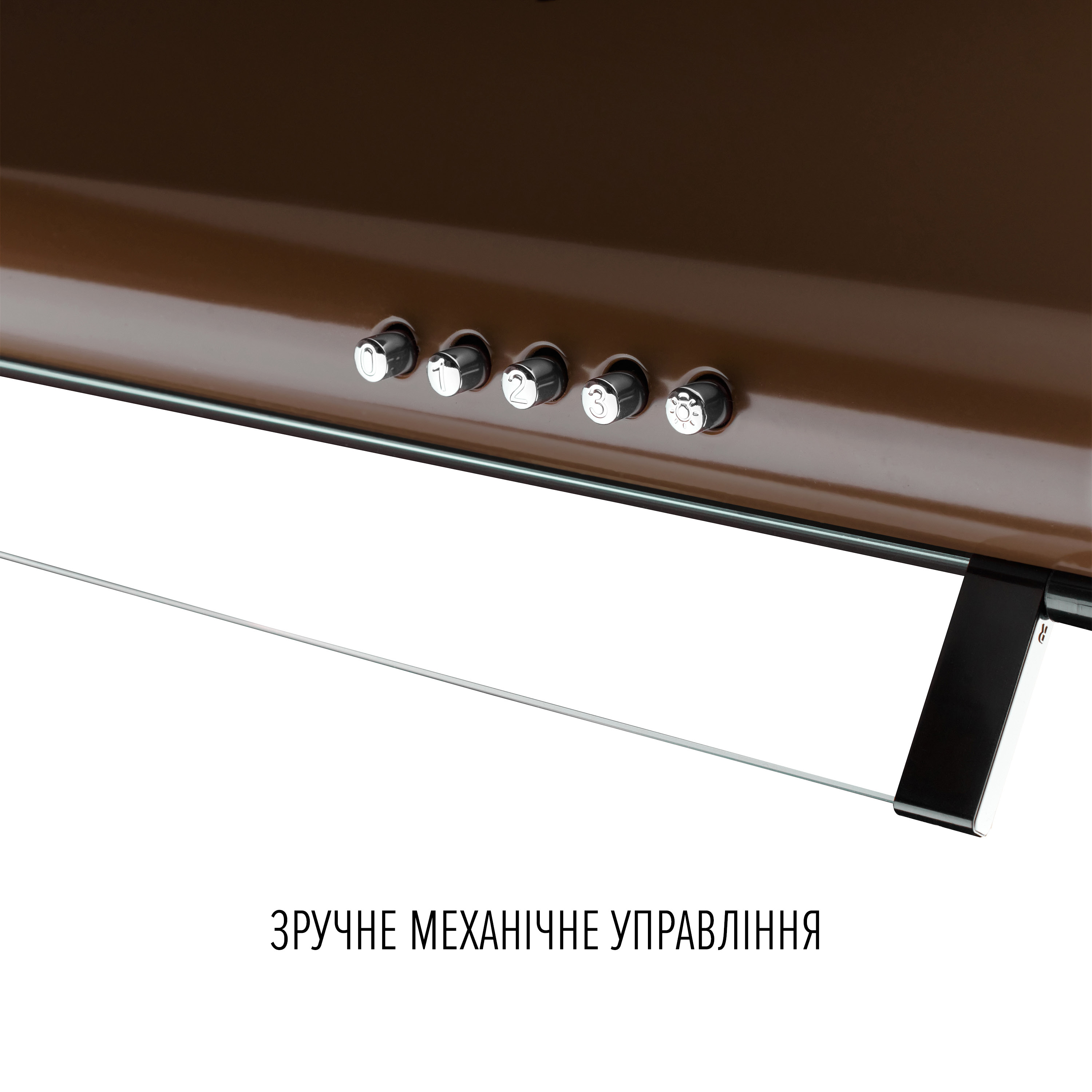 Вытяжка плоская Perfelli PL 6144 Dark BR LED - зображення 5