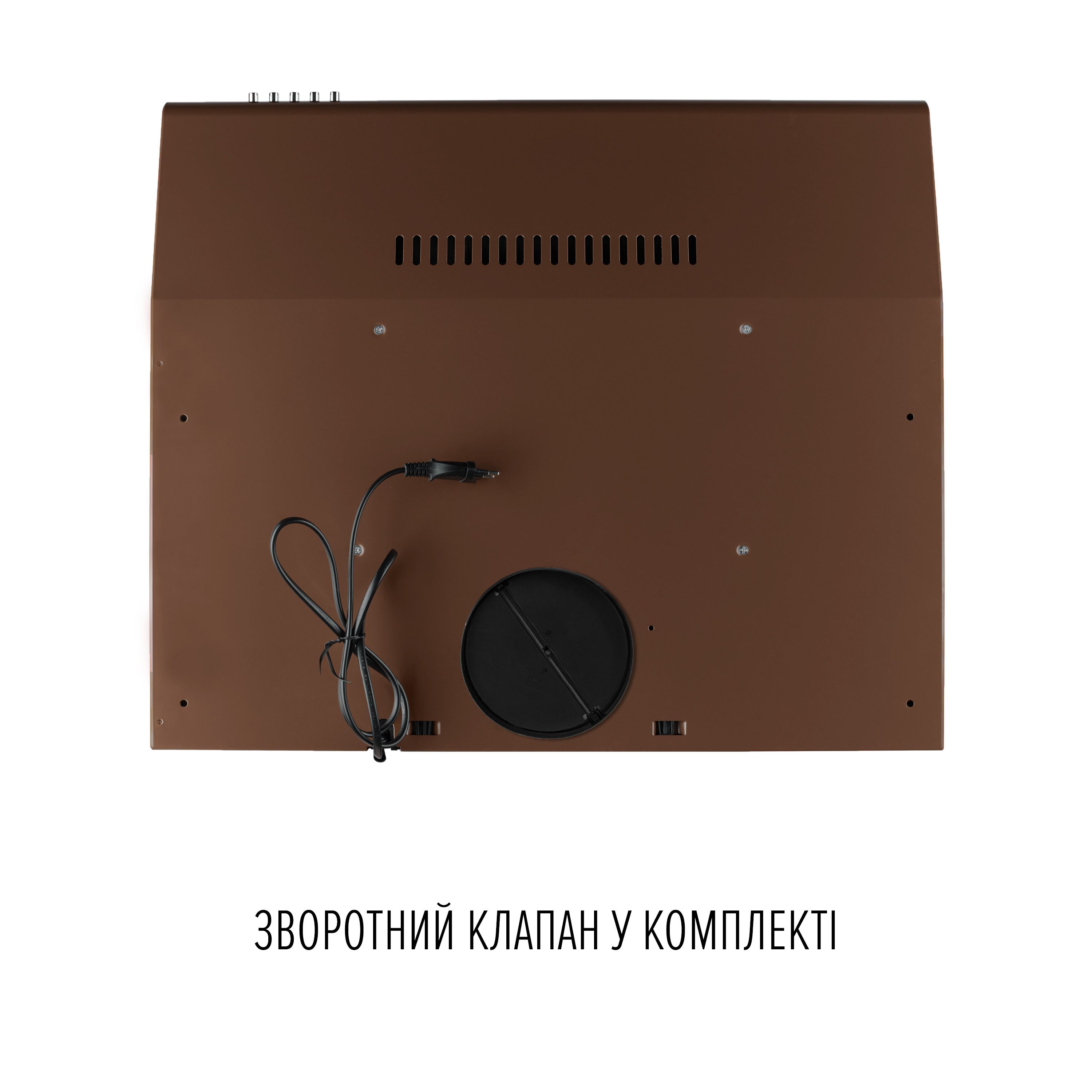 Вытяжка плоская Perfelli PL 6144 Dark BR LED - зображення 9