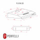 Вытяжка плоская Perfelli PL 6144 Dark BR LED - зображення 12