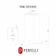 Perfelli 5905563501757 - зображення 16 Вытяжка пристенная PERFELLI PRIMO 36PEB NERO - зображення 16