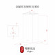 PERFELLI DESIGN 5905563501832 - зображення 15 Витяжка пристінна PERFELLI DESIGN QUADRO 36 NERO SILENZIO - зображення 15