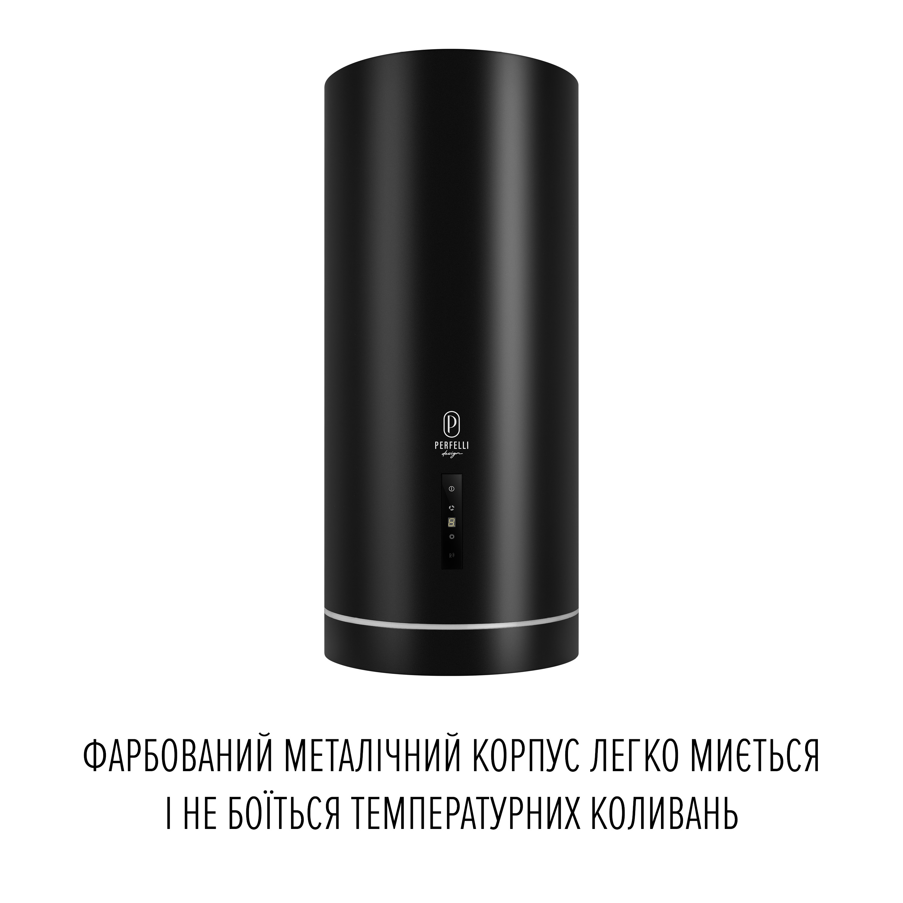 PERFELLI DESIGN 5905563501870 - зображення 3 Вытяжка пристенная PERFELLI DESIGN RICCO 35 NERO SILENZIO - зображення 3