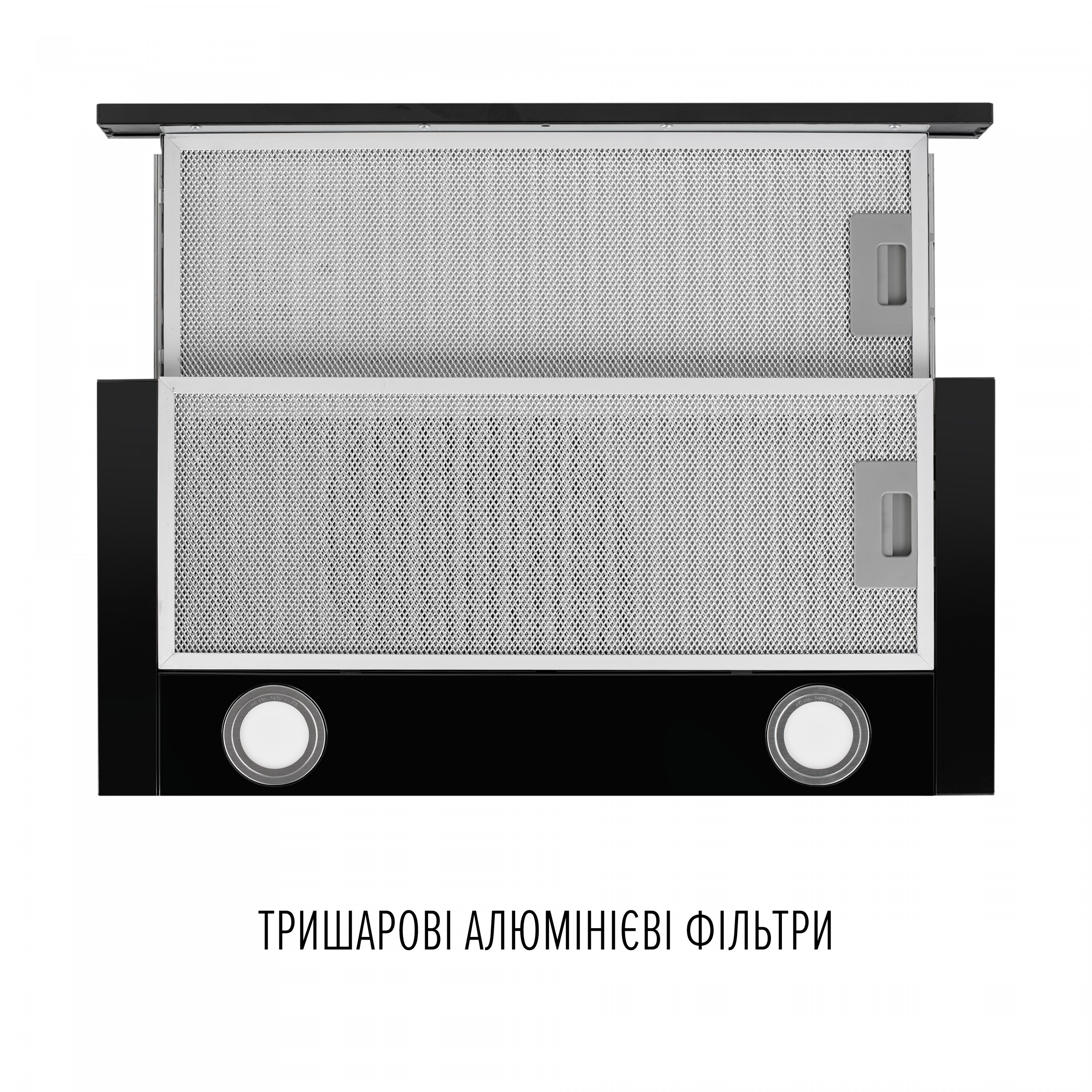 Витяжка телескопічна Perfelli TL 6622 BL 1000 LED - зображення 7