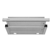 Витяжка телескопічна PERFELLI TL 6822 I 1200 LED Витяжка телескопічна PERFELLI TL 6822 I 1200 LED
