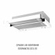 Витяжка телескопічна PERFELLI TL 6822 WH 1200 LED - зображення 4