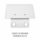 Витяжка декоративна похила PERFELLI VIO 6HW BIANCO - зображення 8