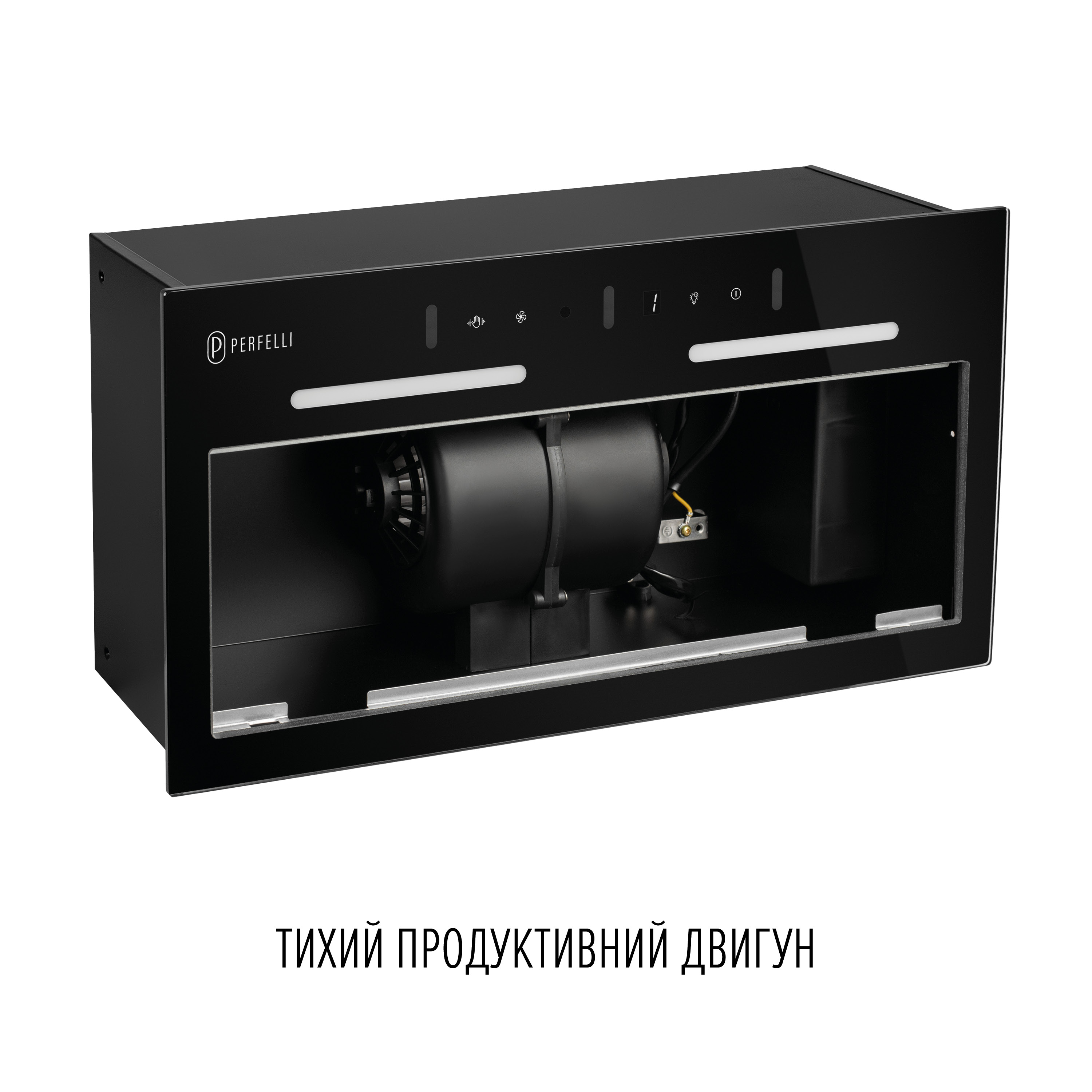 Perfelli 5905563501986 - зображення 11 Витяжка повновбудована PERFELLI VIOLA 5JWRB NERO - зображення 11