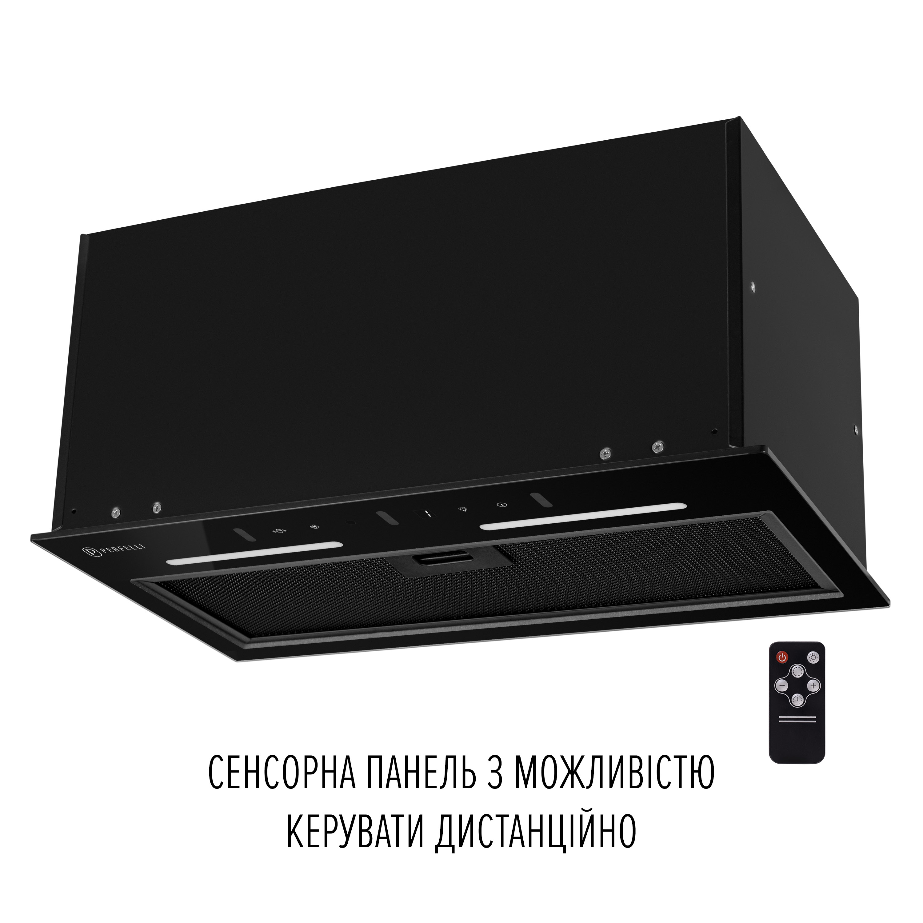Perfelli 5905563501993 - зображення 5 Вытяжка полновстраиваемая PERFELLI VIOLA 5NWRB NERO - зображення 5