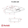 Витяжка плоска Perfelli PL 6002 W LED - зображення 10