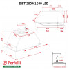 Витяжка повновбудована Perfelli BIET 5854 I 1200 LED - зображення 12