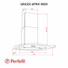 Витяжка декоративна зі склом Perfelli GRASSI 6PWX INOX - зображення 12