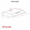 Витяжка плоска Perfelli RINCI 6CWX BIANCO - зображення 11