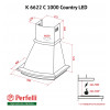 Витяжка купольна Perfelli K 6622 C BL 1000 COUNTRY LED - зображення 12