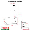Витяжка декоративна похила Perfelli DNS 6252 D 700 IV LED - зображення 14