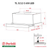 Витяжка телескопічна Perfelli TL 5212 C S/I 650 LED - зображення 15