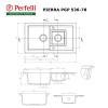 Мийка кухонна гранітна Perfelli PIERRA PGP 536-78 LIGHT BEIGE - зображення 5
